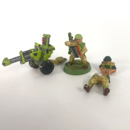 Cadian shock troops lascannon