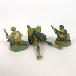 Cadian  Lascannon Heavy Weapons Team