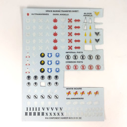 transfer sheet incomplet