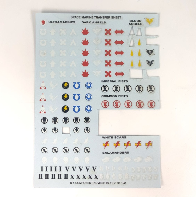 transfer sheet incomplet