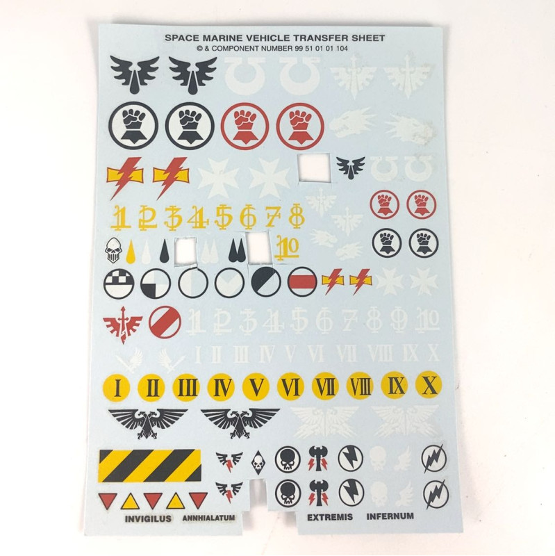 vehicle transfer sheet incomplet