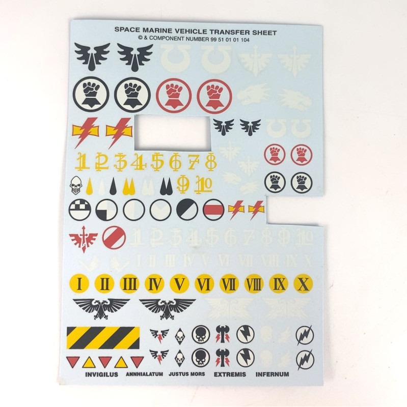 vehicle transfer sheet incomplet