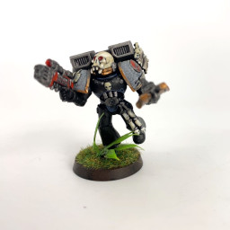 Chaplain with jump pack