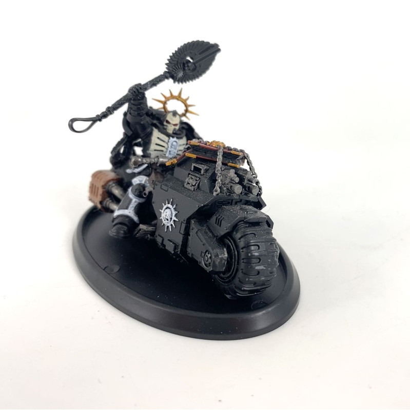 Chaplain on bike