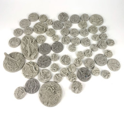 Lot de 60 Socles Texturé