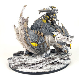 Warhammer Age Of Sigmar - Ironjawz Megaboss Sur Maw-krusha (Gordrakk) - Figurine Plastique à Assembler Et Peindre