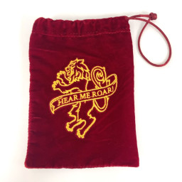 Ensemble de dés Lannister et poche à dés Lannister ASOIAF