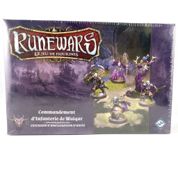Runewars Commandement D'infanterie Waiqar - Neuf
