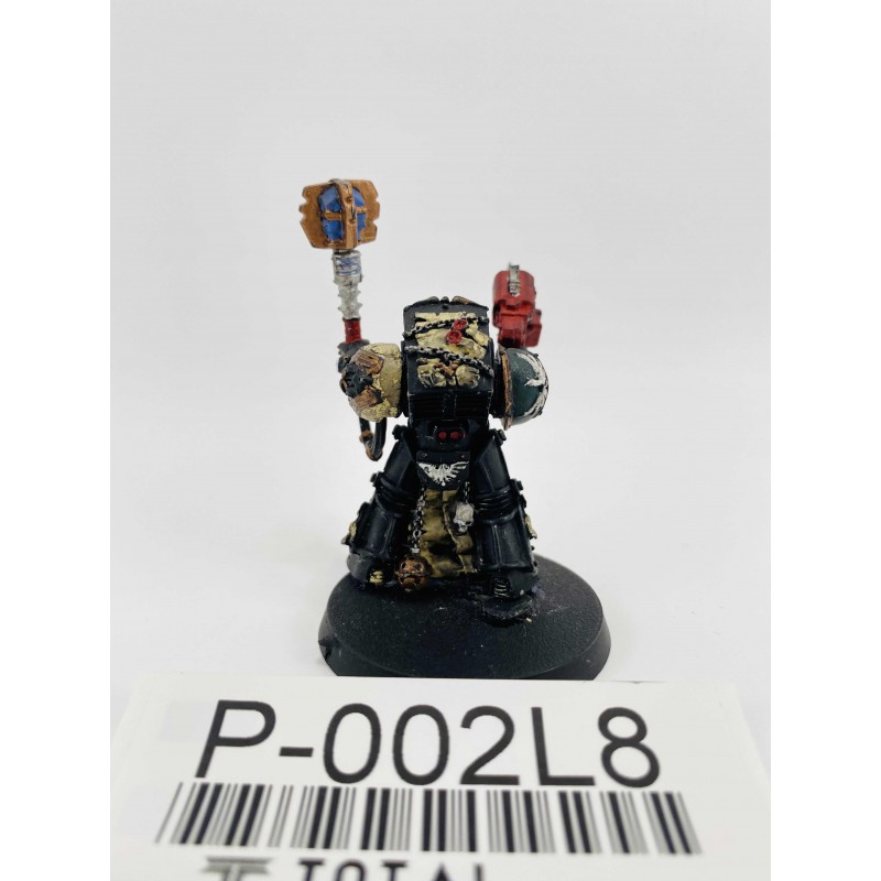 Chaplain in terminator armour