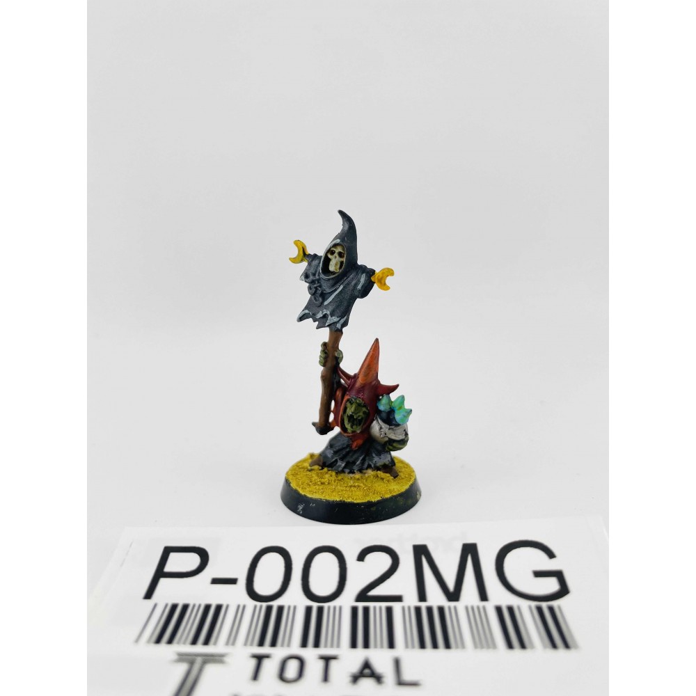 Chaman bataille au col du crâne