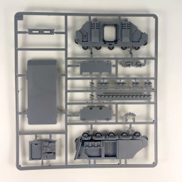 Space Marines avec Razorback