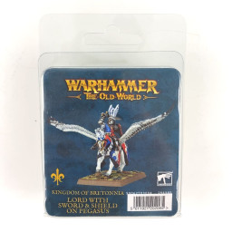 Lord with Sword and Shield on Pegasus