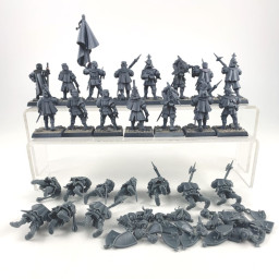 Chevaliers à pied - Highlands Miniatures