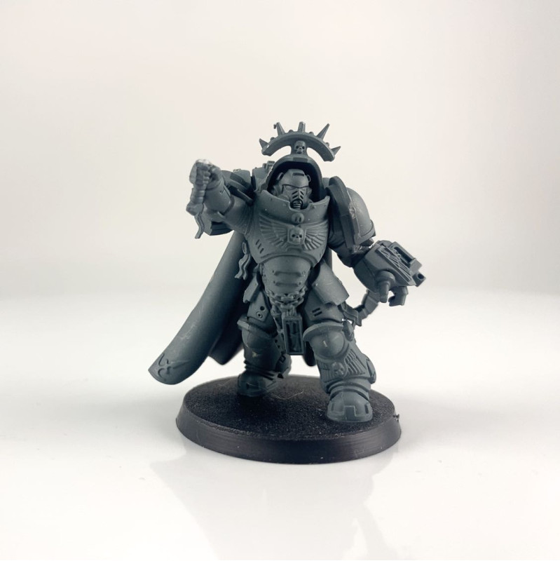 Captain in terminator armour 