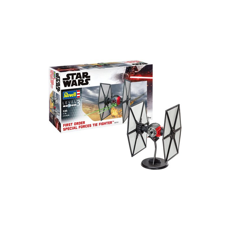 Maquette 1/35 First Order Spacial Forces Tie Fighter 19 cm