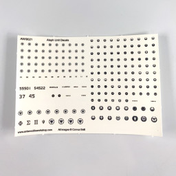 Aleph unit Decals