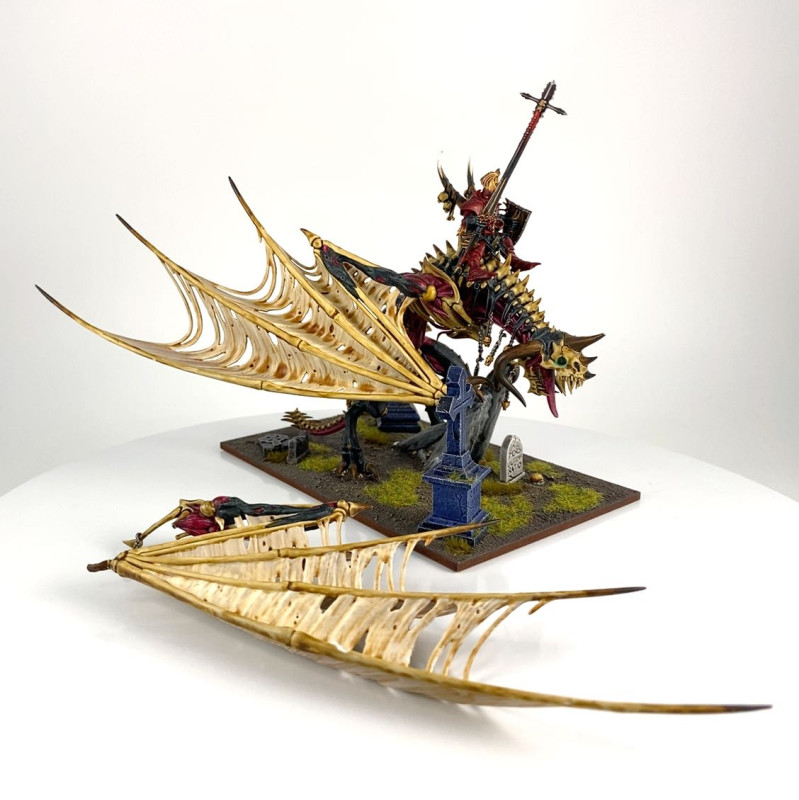 Vampire Lord sur Zombie Dragon incomplet