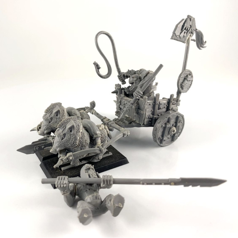 orc boar charriot