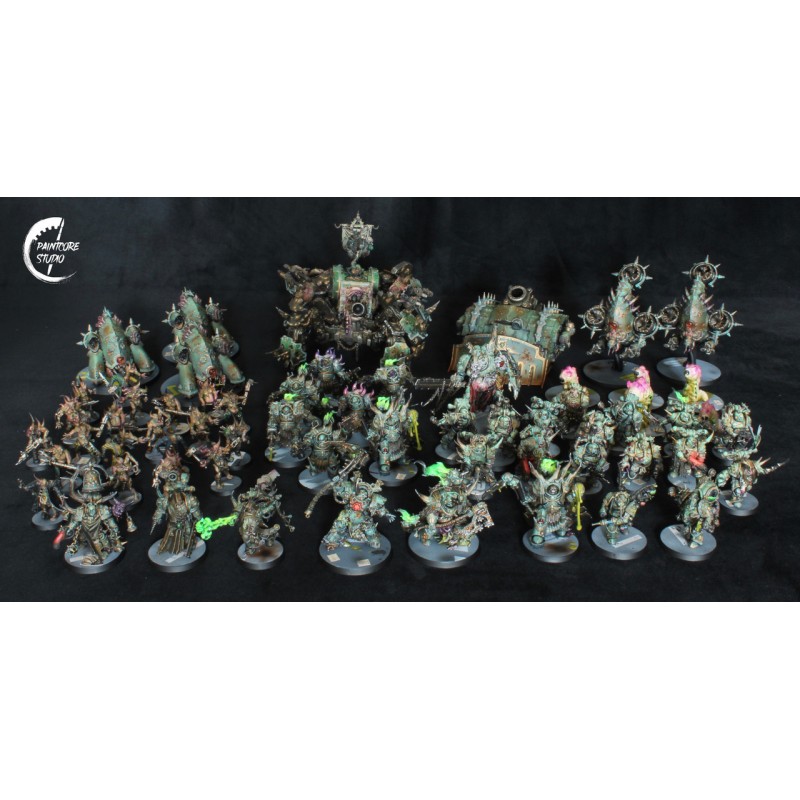 Armée Death Guard par Sylvain Grégoire