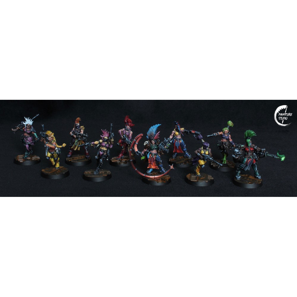 Necromunda - Gang Esher par Sylvain Gregoire