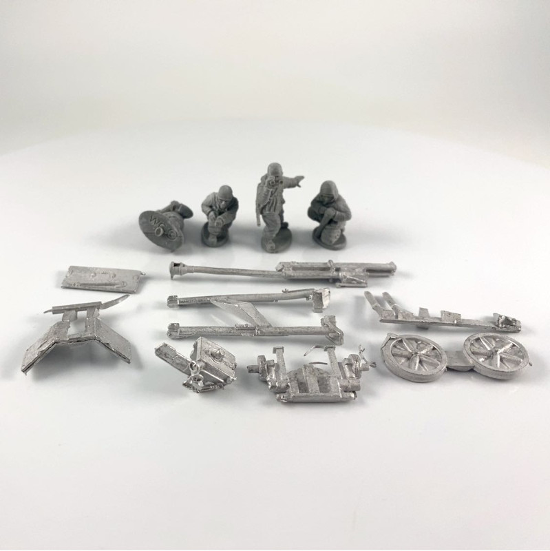 Fallschirmjager 75mm PaK 40 Anti-Tank Gun incomplet