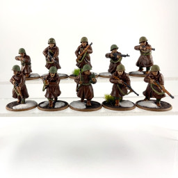 US Army Infantry platoon...