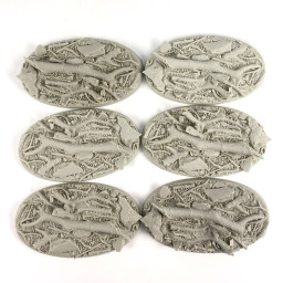 Socles texturés Ovales 90X52mm