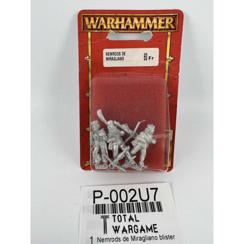 Nemrods de Miragliano blister