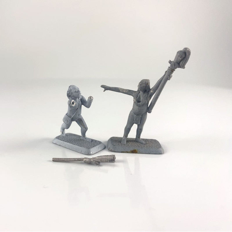 M249 Wose warrior (blowpipe) & priestess