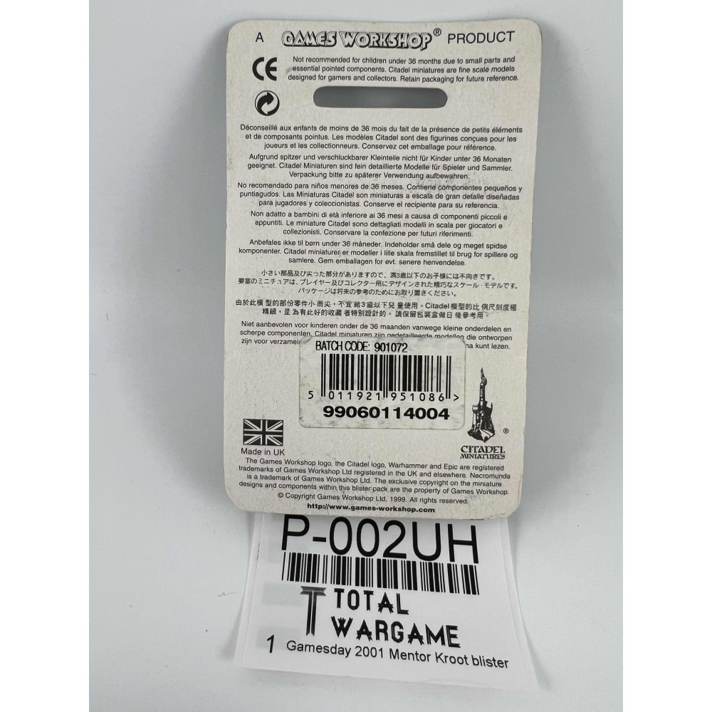 Gamesday 2001 Mentor Kroot blister