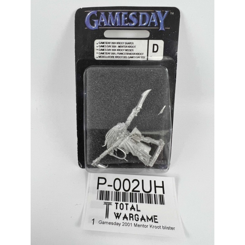 Gamesday 2001 Kroot Mentor blister