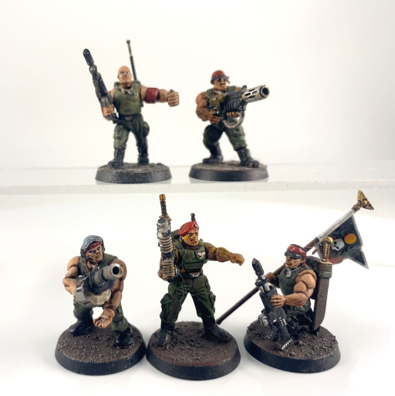 Catachan Command Squad