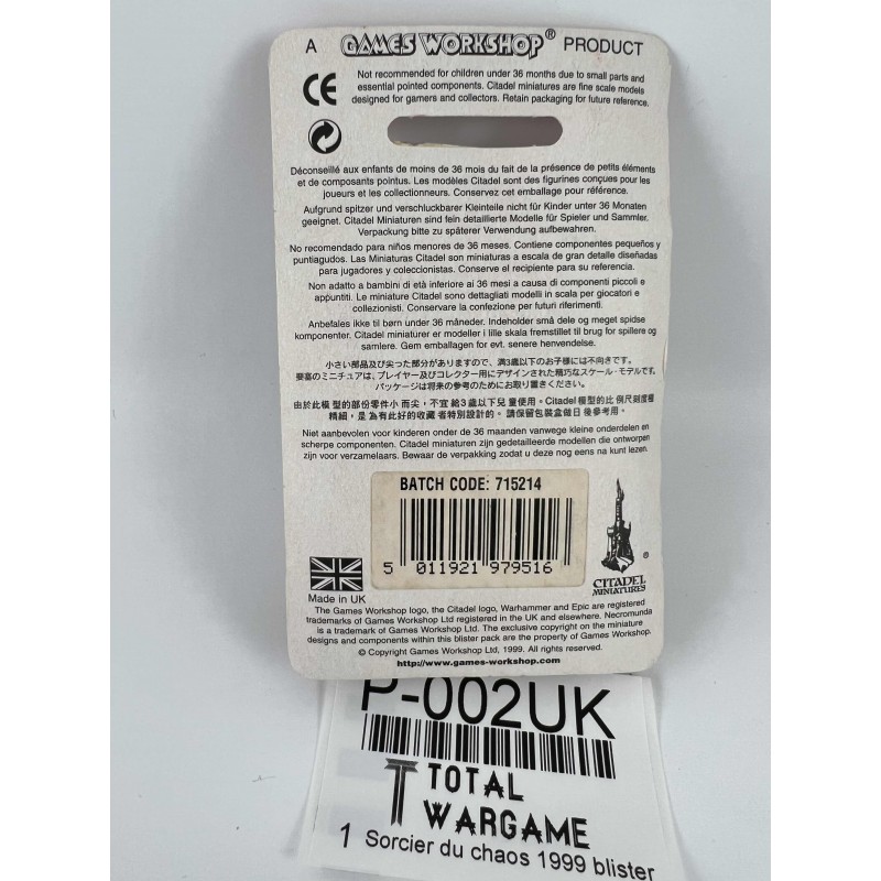 Sorcier du chaos 1999 blister