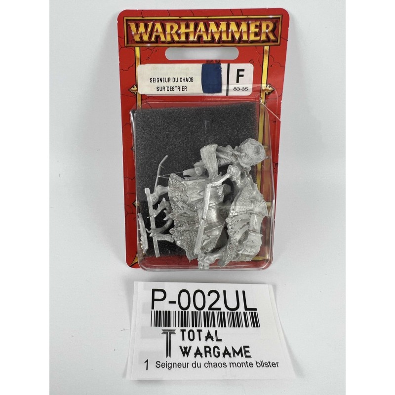 Seigneur du chaos monté blister