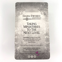 Dark Sword Miniatures - Tiger Lily the Pug Mage - Neuf