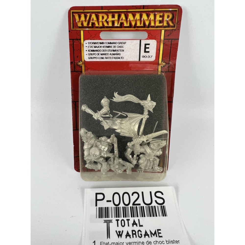 Etat-major vermine de choc blister