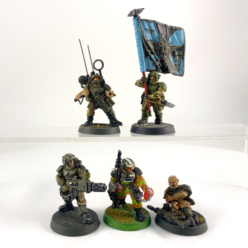 Cadian command squad