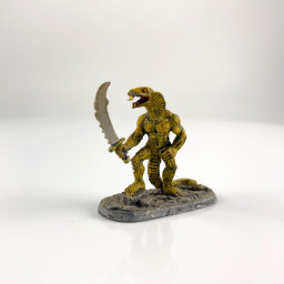 Lizardman with sword