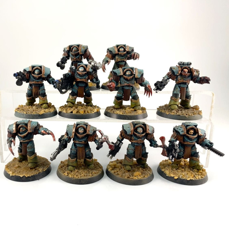 Cataphractii terminator squad