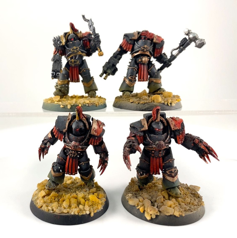 Terminator Justaerin squad with weapons incomplet