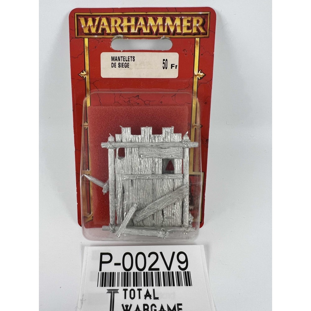 Siege mantelets blister