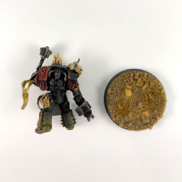 Chaplain in terminator armour