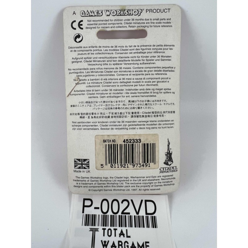 Hommes-oiseaux de Catrazza blister