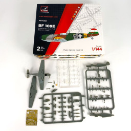 Armory Models aircraft model kit AR14307 Messerschmitt Bf 109E in foreign service Part 2 Eastern Europe 1/144