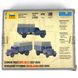 ZVEZDA military model kit 6126 German 3t Truck 1/100