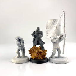 Cadian command squad Old