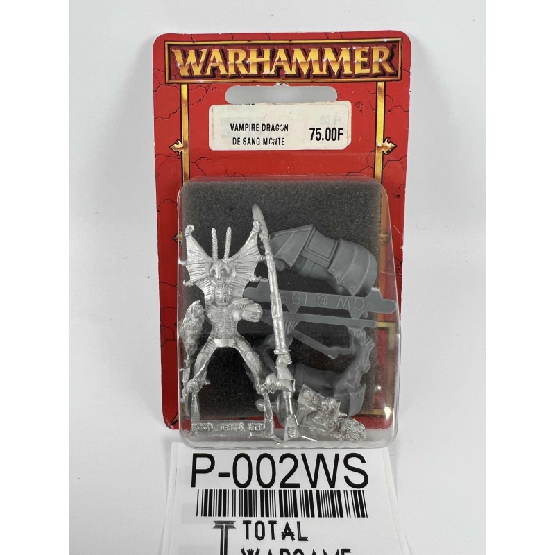 Vampire dragon de sang monté blister