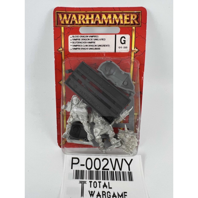 Dragon de sang monté et à pied blister