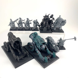 Grand cannon and fire rain rocket battery