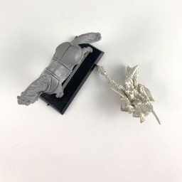 Demoiselle / prophétesse de la dame montée